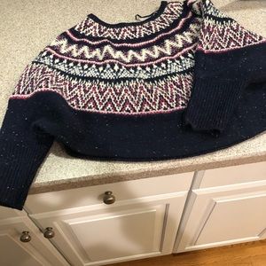 Sweater shawl sleeves